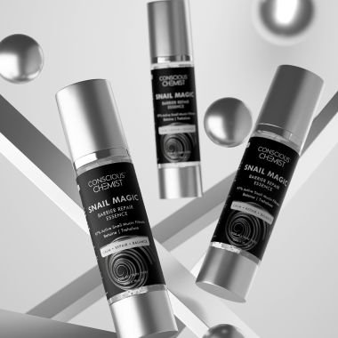 Conscious Chemist: Snail Magic Barrier Repair Face Serum &  Essence with 97% Active Snail Mucin Filtrate (100ml)
