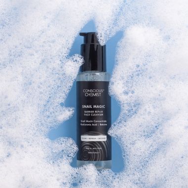 Conscious Chemist: Snail Magic Barrier Repair Gel Face Cleanser with Korean Snail Mucin Concentrate (100ml)