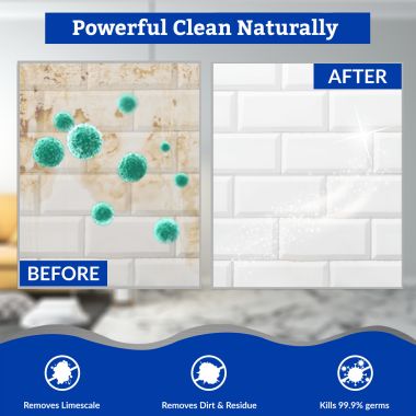Klenzmo: Marble, Granite, Tile and Floor Cleaner | Stains and Dirt Remover Citrus | 5 litre