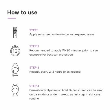 Dermatouch: Hyaluronic Sunscreen Hydrating Ultra Light Aqua Gel With SPF 50 Pa++++ | UV A, UV B & Blue Light Protection For Oily Skin - 50G