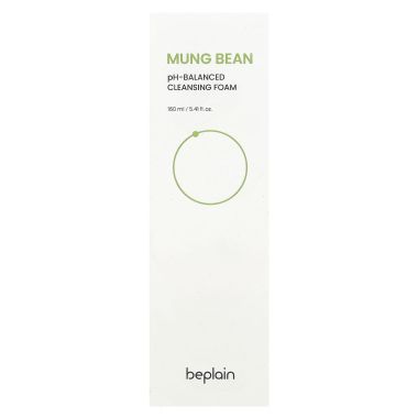 Beplain: Mung Bean pH-Balanced Cleansing Foam | 160ml + 160ml