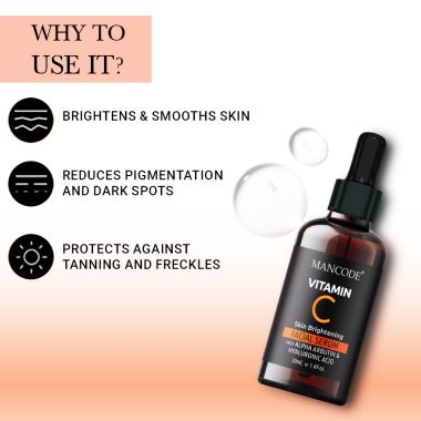 Mancode: Vitamin C Facial Serum - 50ml
