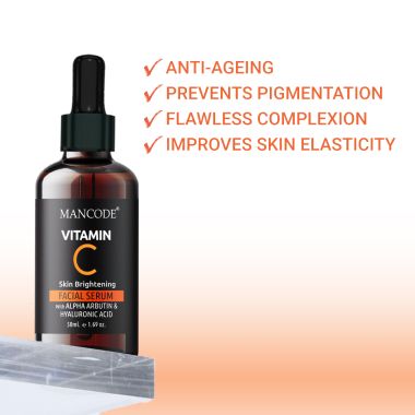 Mancode: Vitamin C Facial Serum - 50ml