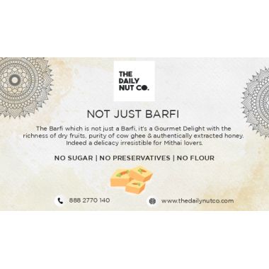 The Daily Nut Co.: NOT JUST BARFI