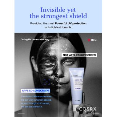 COSRX: Ultra-Light Invisible Sunscreen SPF50 PA++++