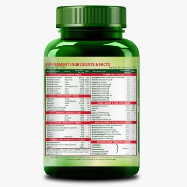Vlado's Himalayan Organics: Plant Based Multivitamin Women 45+ | 120 Veg Tablet