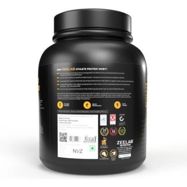 ZEELAB: Athlete Whey 100% Powder - Salted Caramel - 2kg