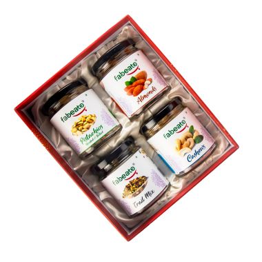 Fabeato: Premium Special Dry Fruits Gift Box for Festival Almonds, Cashews,Pista,Trial Mix