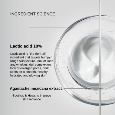 The FormulaRX: Air Brush Facial - All In One 10% Lactic Acid Exfoliating, Glowing & Brightening Serum For all skin types