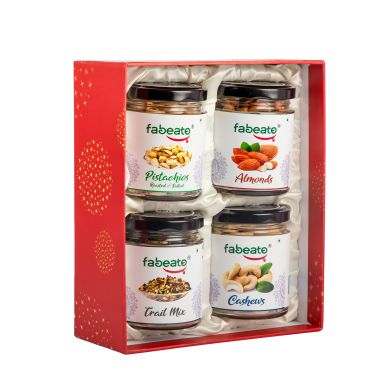 Fabeato: Premium Special Dry Fruits Gift Box for Festival Almonds, Cashews,Pista,Trial Mix