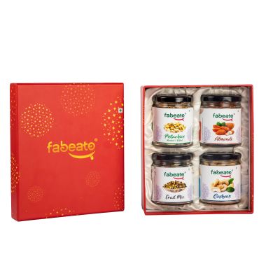 Fabeato: Premium Special Dry Fruits Gift Box for Festival Almonds, Cashews,Pista,Trial Mix