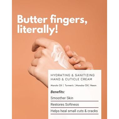 Detoxie: Hydrating & Sanitizing, Hand Cuticle Cream - 50g