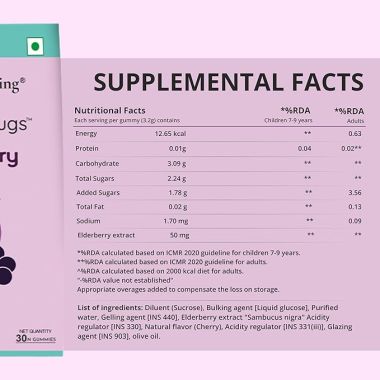 The Co Being: Elderberry Gummies - 60 Gummies