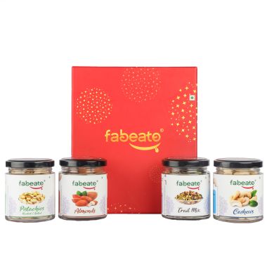 Fabeato: Premium Special Dry Fruits Gift Box for Festival Almonds, Cashews,Pista,Trial Mix