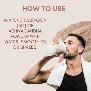 Pure Nutrition: Organic Ashwagandha Root Powder - 227g