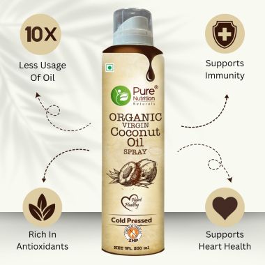 Pure Nutrition: Coconut Oil Cooking Spray - 200ml