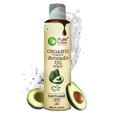 Pure Nutrition: Cold Pressed & Natural Avacado oil 100% Organic |Extra Virgin - 200ml
