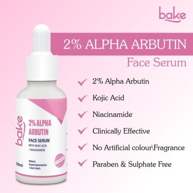 Bake Cosmetics:   2% Alpha Arbutin Serum 