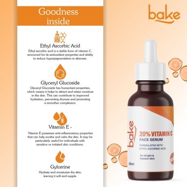 Bake Cosmetics:   20% Vitamin C Serum
