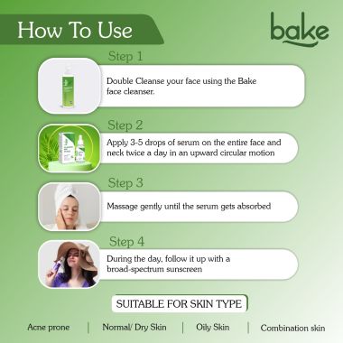 Bake Cosmetics:   2% Salicylic Acid Serum with Niacinamide 