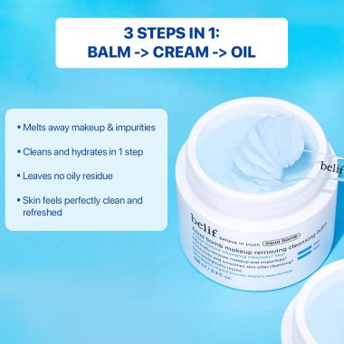 Belif: Aqua bomb smart cleansing oil balm 100ml