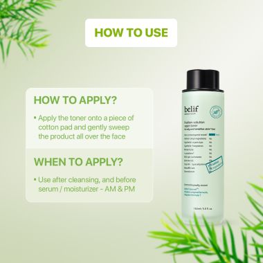 Belif: problem solution vegan toner 150ml