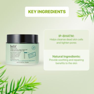 Belif: problem solution Vegan toner pad 150g