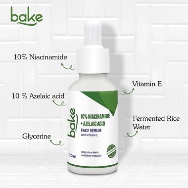 Bake Cosmetics:   10% Niacinamide + Azelaic Acid Serum