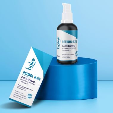 Bake Cosmetics:   0.3% Retinol Serum with 2% Multi Peptides 