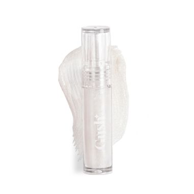 Gush: Glaze Lip Oil Gloss High Shine & Hydrating Clear gloss. - Crystal Milk