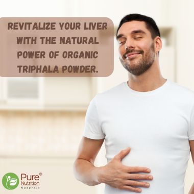 Pure Nutrition: Organic Triphala Fruits Powder - 227g
