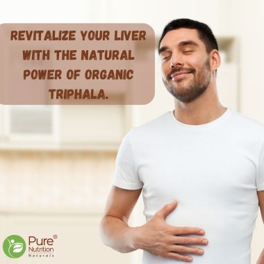 Pure Nutrition: Triphala Tablets | 120 Veg Tablets