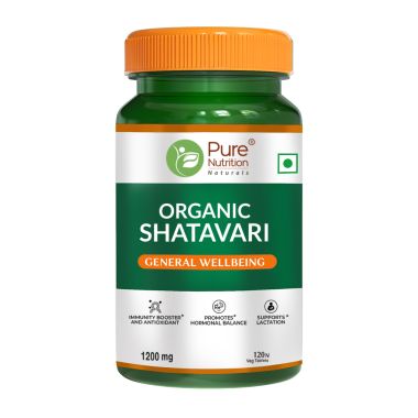 Pure Nutrition: Shatavari Tablets | 60 Veg Tablets