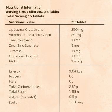 INJA Wellness: Glow Liposomal Glutathione-4x Effective-Enhances Skin Glow,Reduces Dark Spots,Anti-Aging-Orange