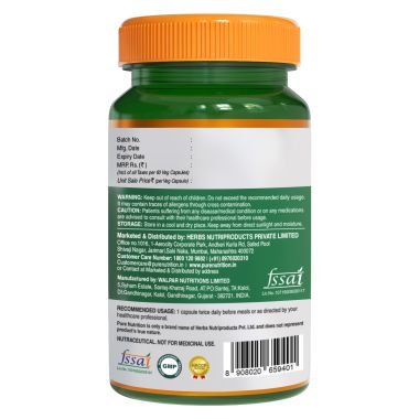 Pure Nutrition: FATMELT with Garcinia Cambogia, L-Carnitine & Apple Cider Vinegar | 60 Veg Capsules