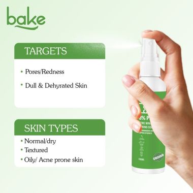 Bake Cosmetics:   3% PHA Pore Minimizing Toning Solution