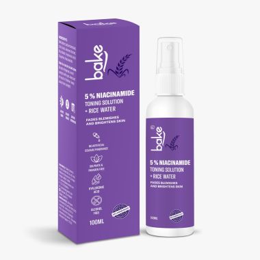 Bake Cosmetics:   5% Niacinamide + Rice Water Toning Solution