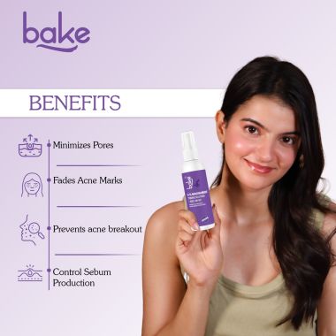 Bake Cosmetics:   5% Niacinamide + Rice Water Toning Solution