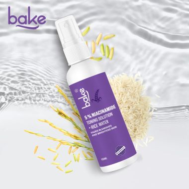 Bake Cosmetics:   5% Niacinamide + Rice Water Toning Solution