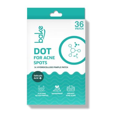 Bake Cosmetics: 2 Salicylic Acid Pimple Patches 36 Dots And Acne Scars With Hydrocolloid Waterproof Patches