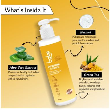 Bake Cosmetics:   5% Retinol Face Wash 