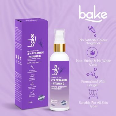 Bake Cosmetics:   2% Vitamin C + Ceramide Sunscreen SPF 50 PA+++