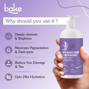 Bake Cosmetics:   2% Kojic Acid Body Wash 