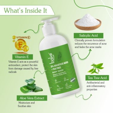 Bake Cosmetics:   2% Salicylic Acid Body Wash 