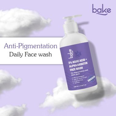 Bake Cosmetics:   2% Kojic Acid Face Wash with Alpha Arbutin 