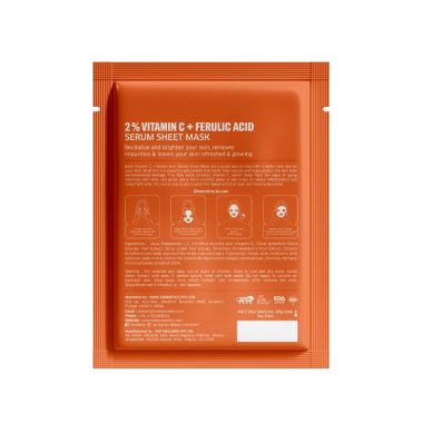 Bake Cosmetics:   2% Vitamin C + Ferulic Acid Sheet Mask 
