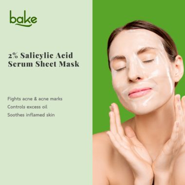 Bake Cosmetics:   2% Salicylic Acid Sheet Mask 