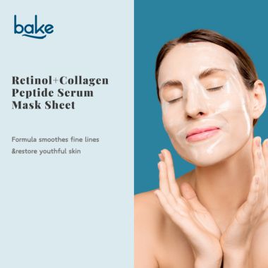 Bake Cosmetics:   1% Retinol + Collagen Peptide Sheet Mask