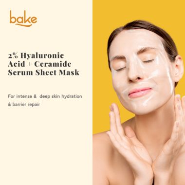 Bake Cosmetics: 2% Hyaluronic Acid + Ceramides Sheet Mask