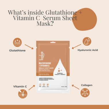 Bake Cosmetics: Glutathione Sheet Mask with Vitamin C